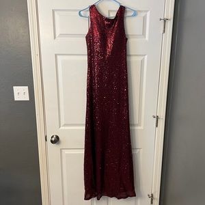 Christina Wu sequin bridesmaid dress